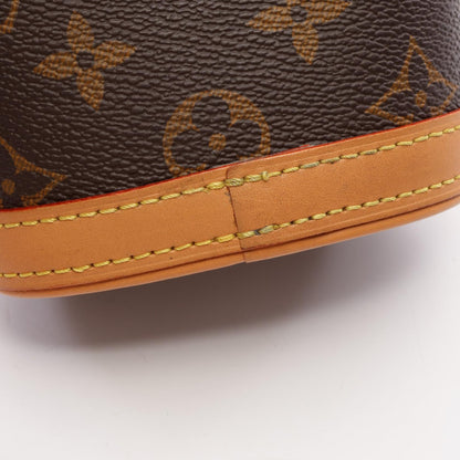 LOUIS VUITTON Fold Me Pouch Bag Brown