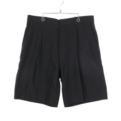 LOUIS VUITTON Mini Monogram Silk Cotton Shorts Black Pants Size 52