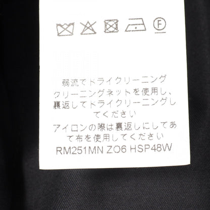 LOUIS VUITTON Mini Monogram Silk Cotton Shorts Black Pants Size 52