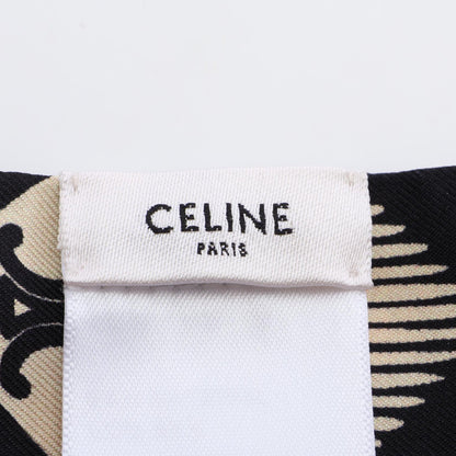 CELINE Lavalliere Silk Scarf Multicolor