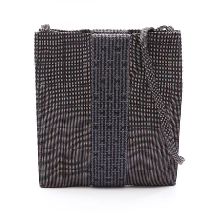 HERMES Aline Nylon Canvas Bag Gray