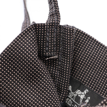 HERMES Aline Nylon Canvas Bag Gray