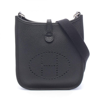 HERMES Evelyne TPM Taurillon Bag Black