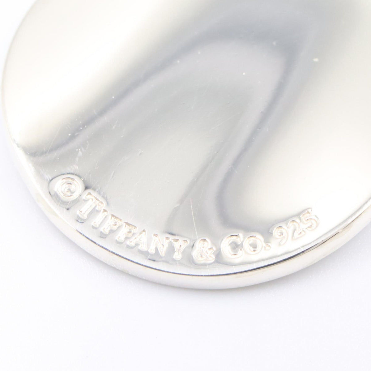 TIFFANY&CO Notes Round Silver Necklace