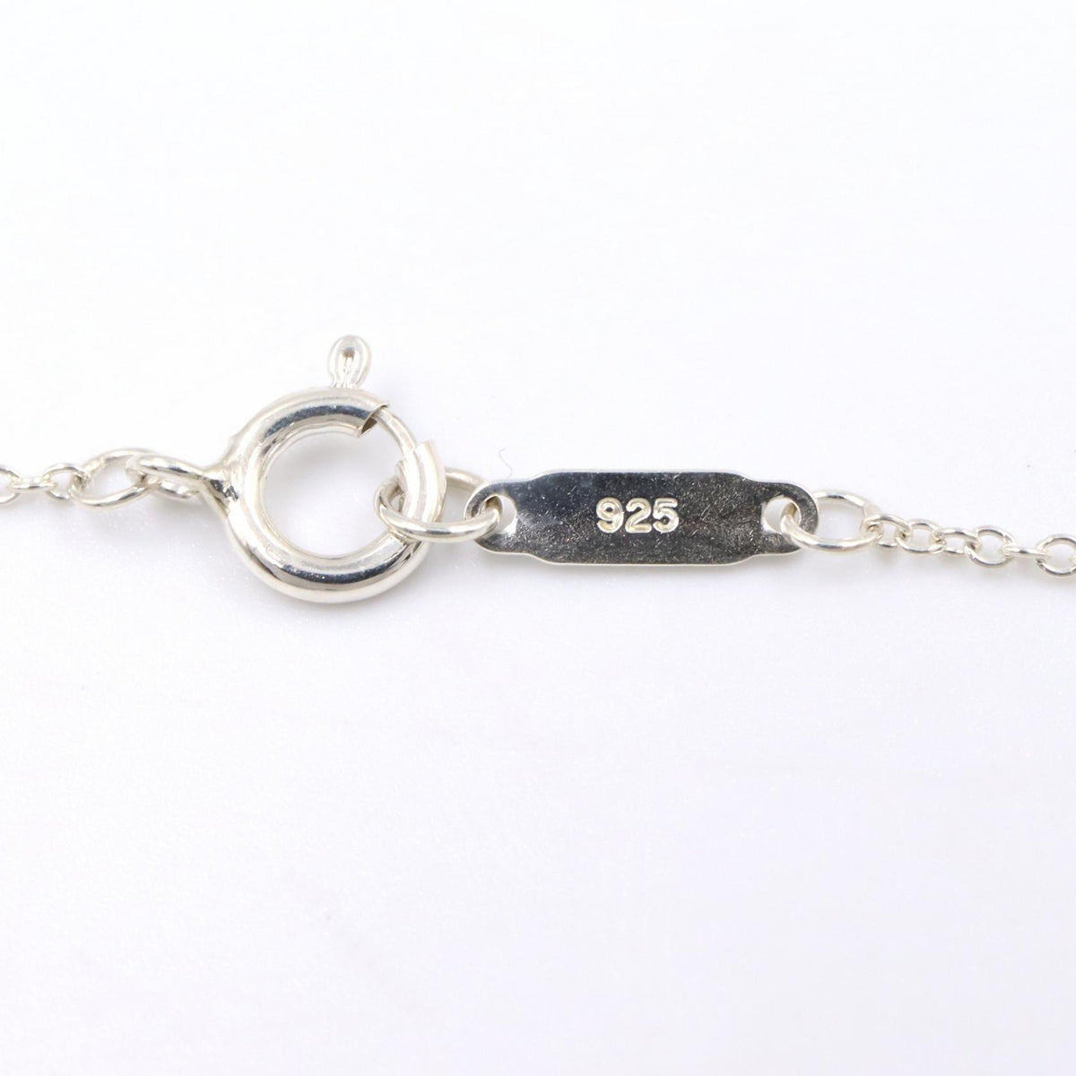 TIFFANY&CO Notes Round Silver Necklace