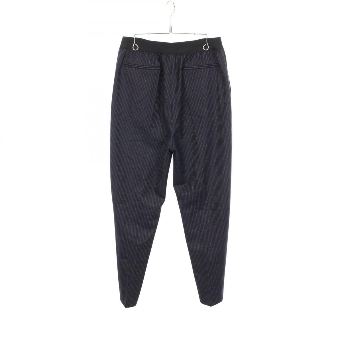 CELINE Striped Wool Pants Navy Size 36