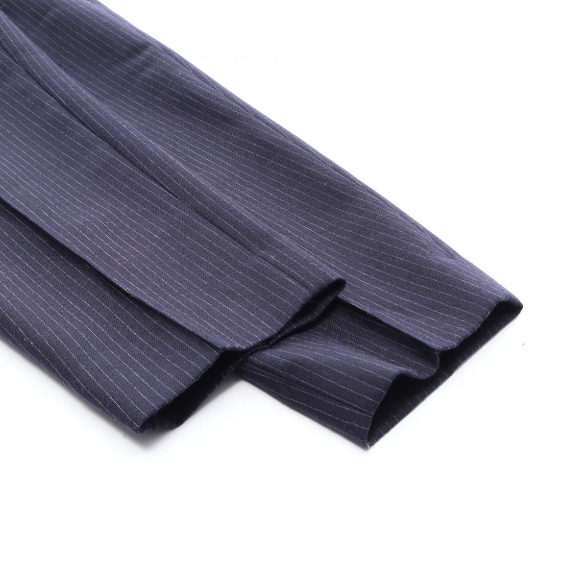 CELINE Striped Wool Pants Navy Size 36