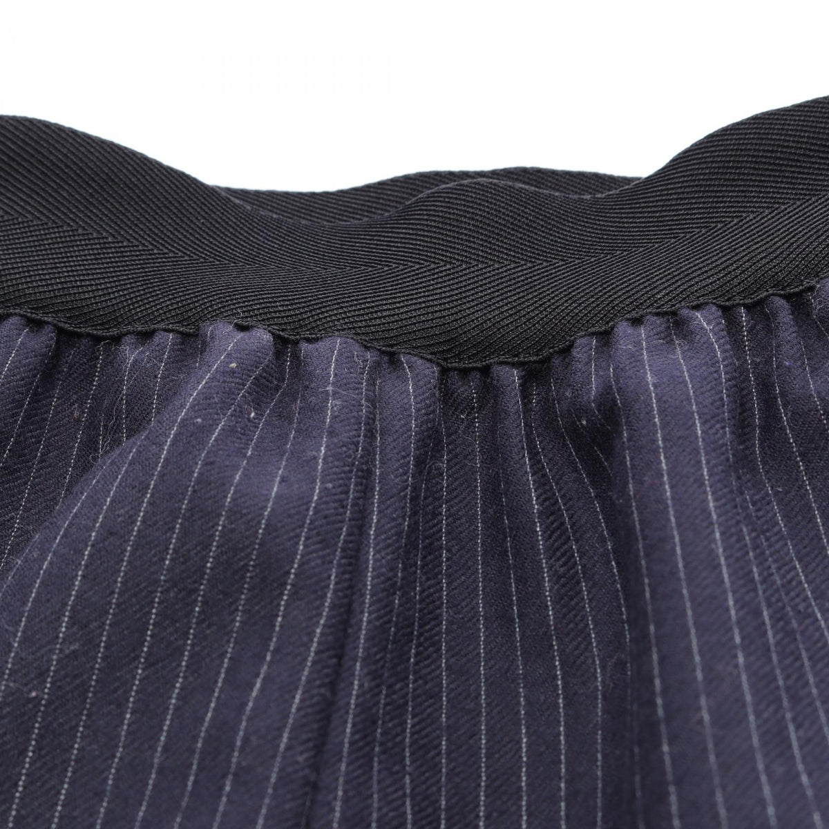 CELINE Striped Wool Pants Navy Size 36