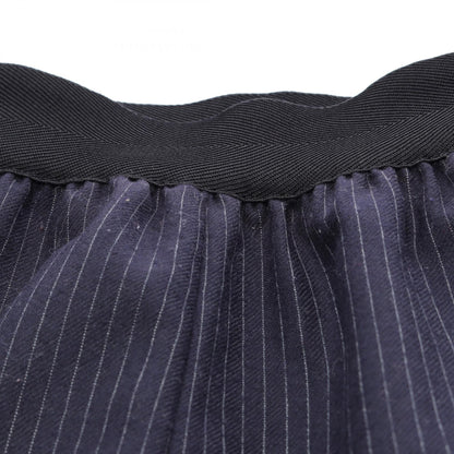 CELINE Striped Wool Pants Navy Size 36
