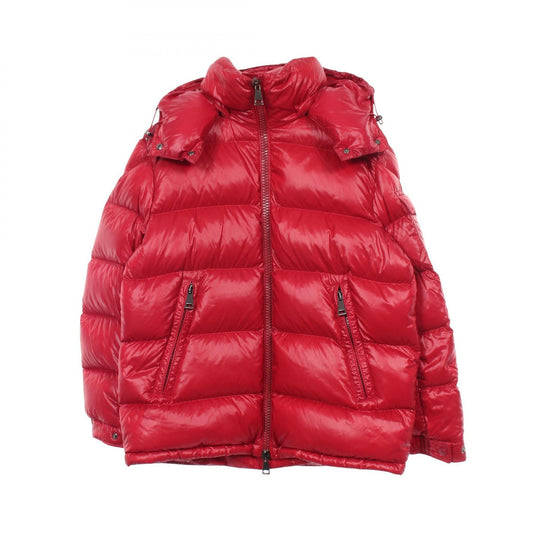 MONCLER FUSTET Nylon Down Jacket Red Size 1