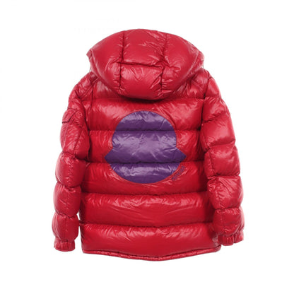 MONCLER FUSTET Nylon Down Jacket Red Size 1