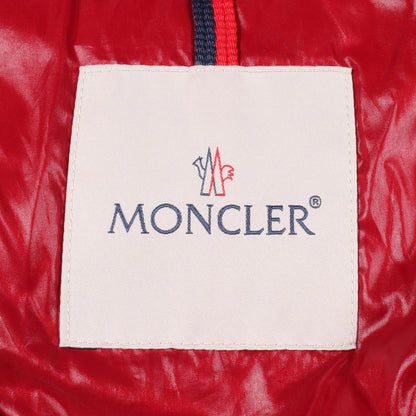 MONCLER FUSTET Nylon Down Jacket Red Size 1