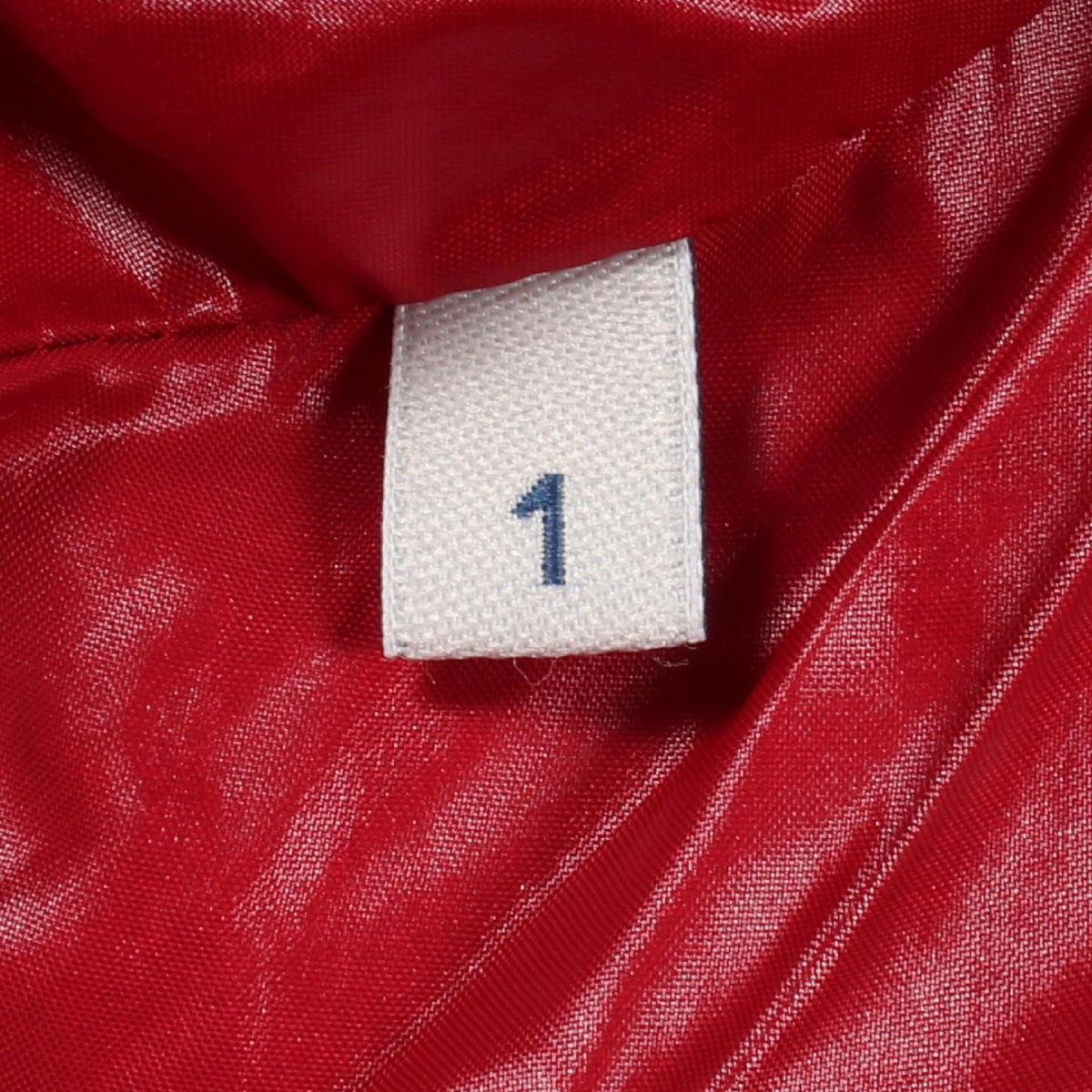 MONCLER FUSTET Nylon Down Jacket Red Size 1