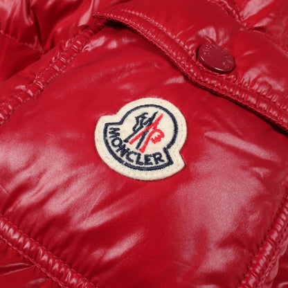 MONCLER FUSTET Nylon Down Jacket Red Size 1