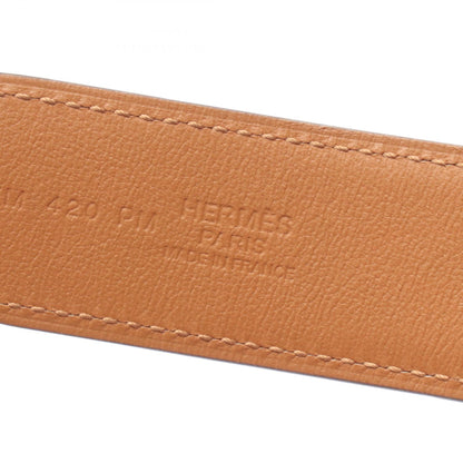 HERMES Sartore 32 Leather Belt Size 70