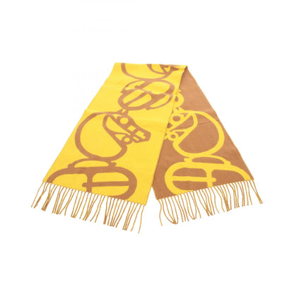 HERMES Kazak Buckle et Scarf Yellow
