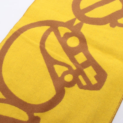 HERMES Kazak Buckle et Scarf Yellow