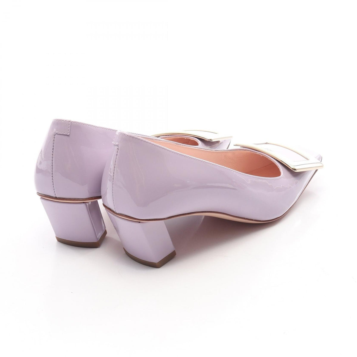 Roger Vivier Belle Vivier Patent Pumps Purple Size 35