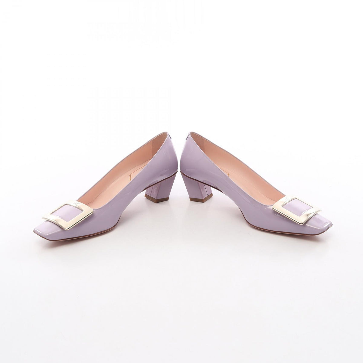 Roger Vivier Belle Vivier Patent Pumps Purple Size 35
