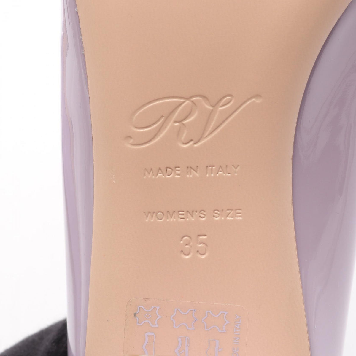 Roger Vivier Belle Vivier Patent Pumps Purple Size 35