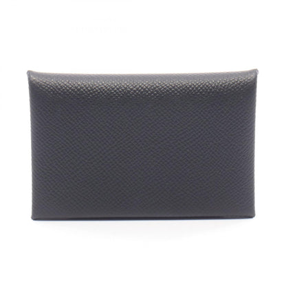 HERMES Calvi Veau Epsom Leather Coin Case