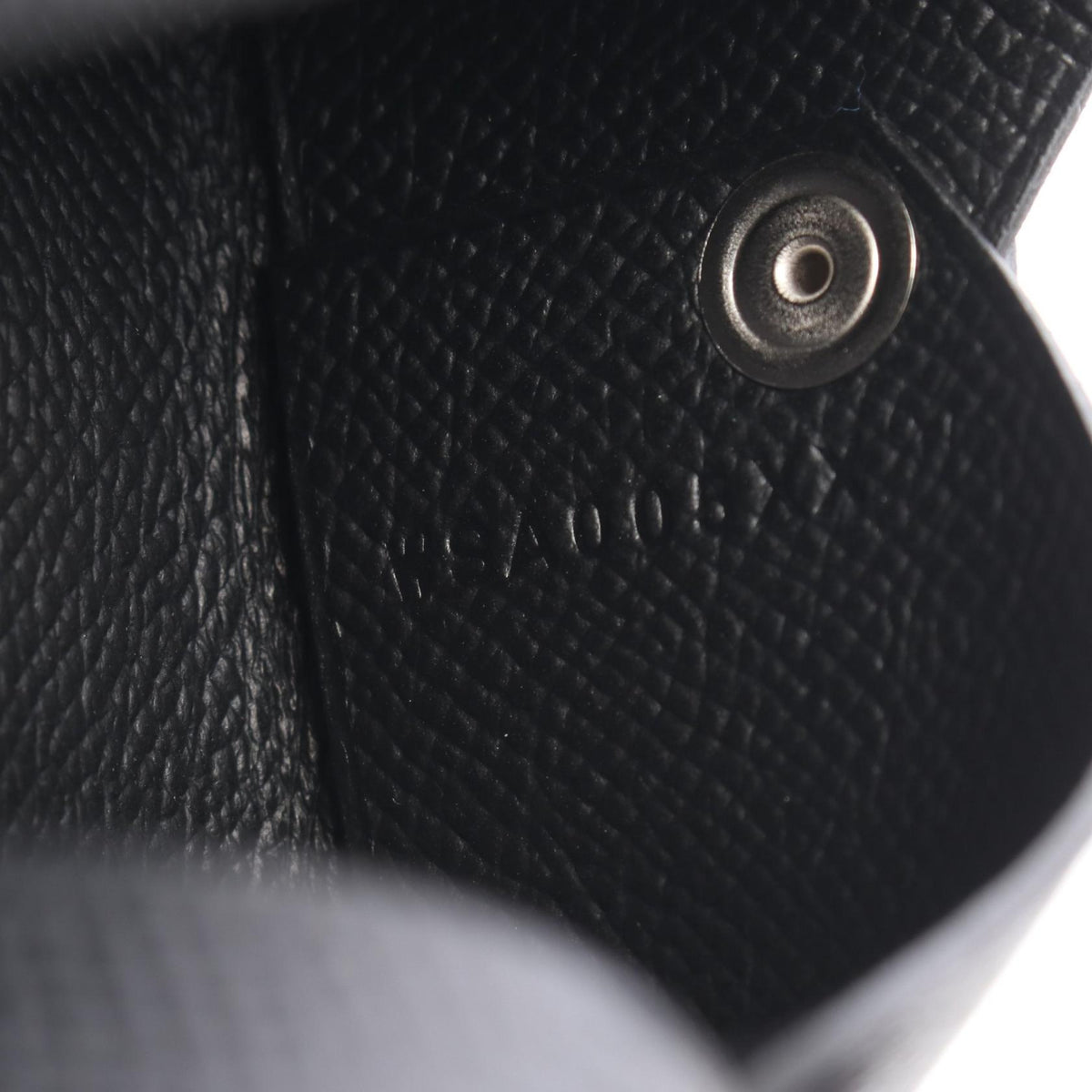 HERMES Calvi Veau Epsom Leather Coin Case