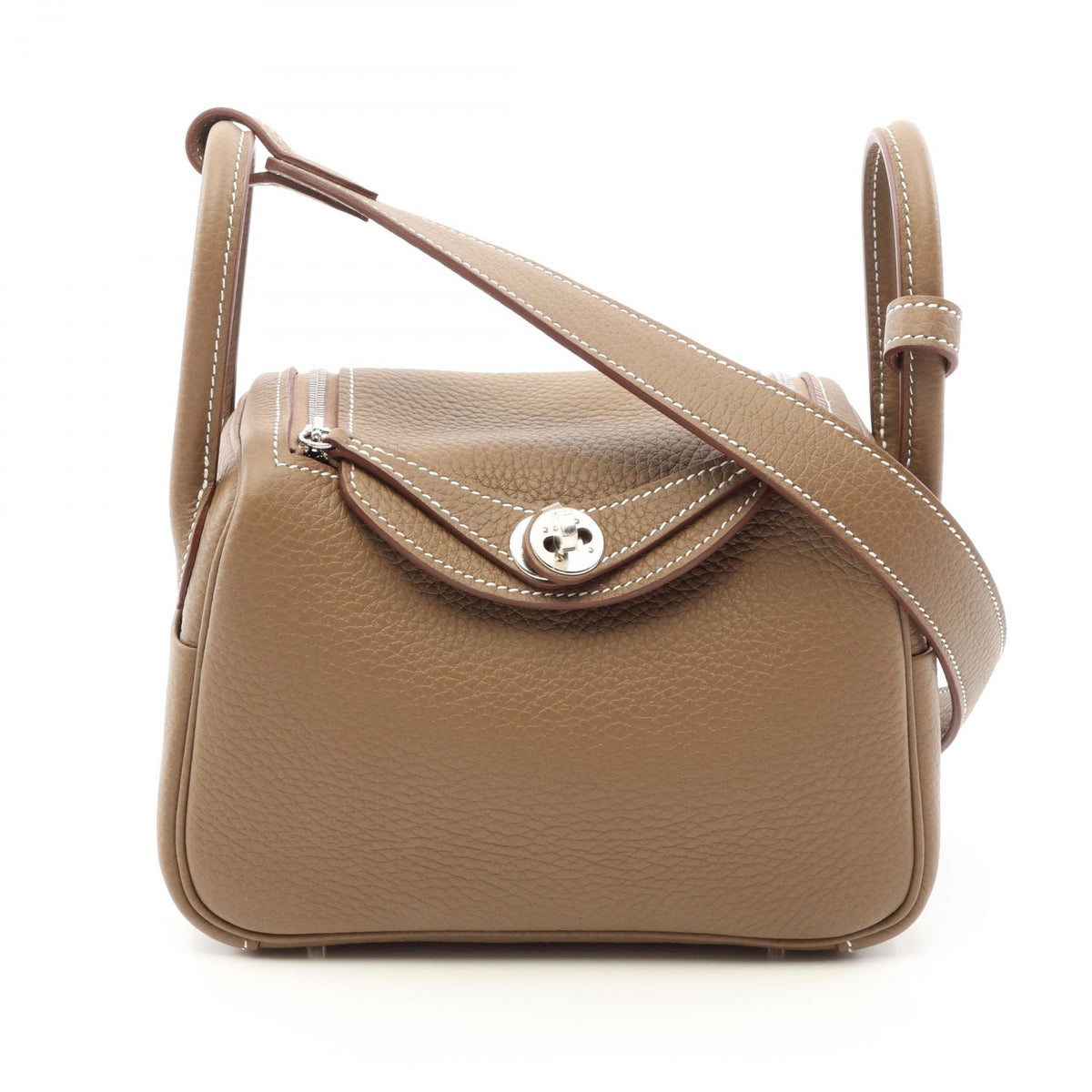 HERMES Lindy Mini Taurillon Shoulder Bag