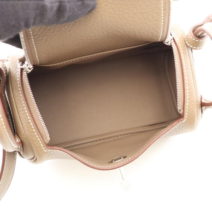 HERMES Lindy Mini Taurillon Shoulder Bag