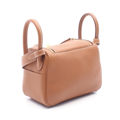 HERMES Lindy Mini Taurillon Clemence Shoulder Bag