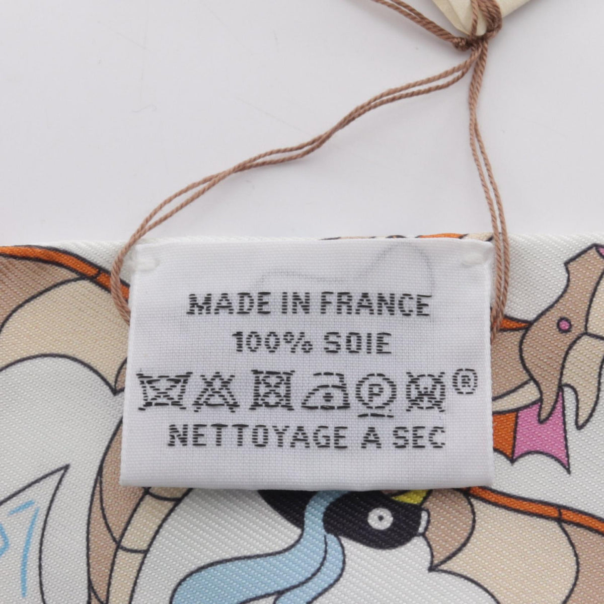 HERMES Twilly Academia Hippica Silk Scarf