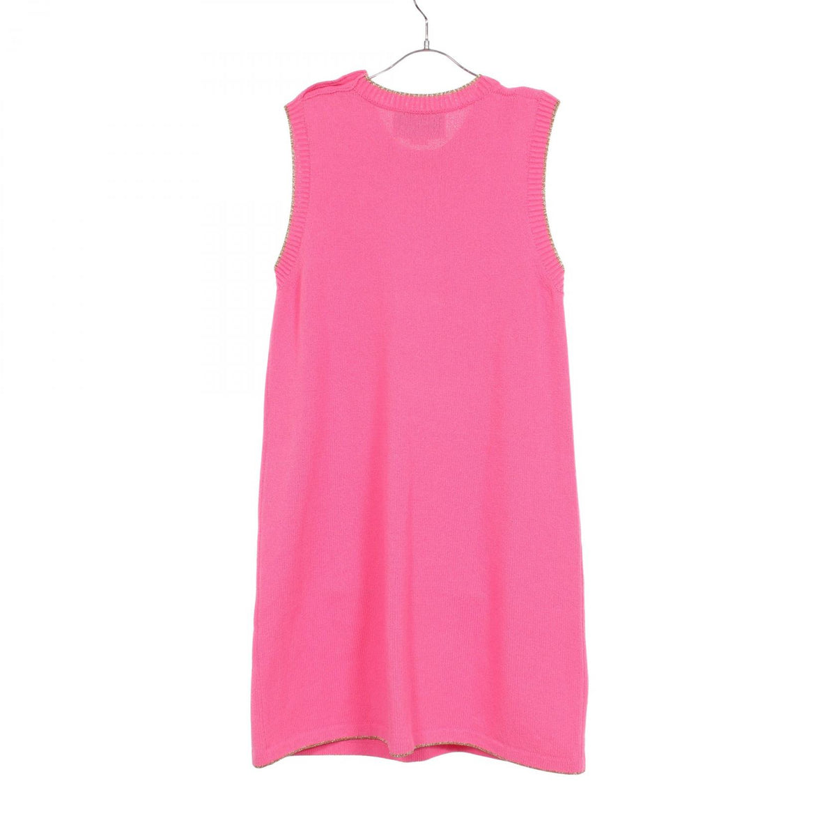 GUCCI Pink Cotton Sleeveless Dress Size S