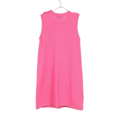GUCCI Pink Cotton Sleeveless Dress Size S