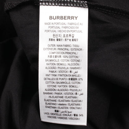 BURBERRY All-Over Lace Logo Print T-Shirt Size S