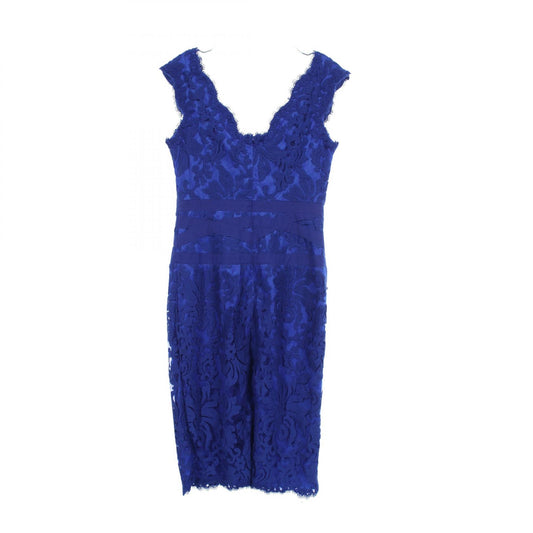 TADASHI SHOJI All-over Lace Sleeveless Dress Size 4