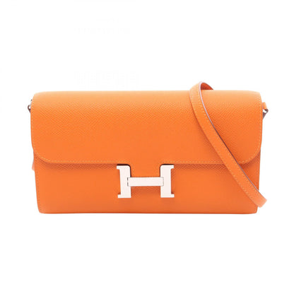 HERMES Constance Long To Go Bag Orange