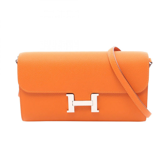 HERMES Constance Long To Go Bag Orange