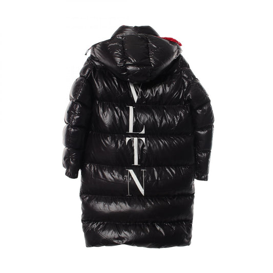 Valentino x Moncler Nylon Down Jacket Black Red Size 38