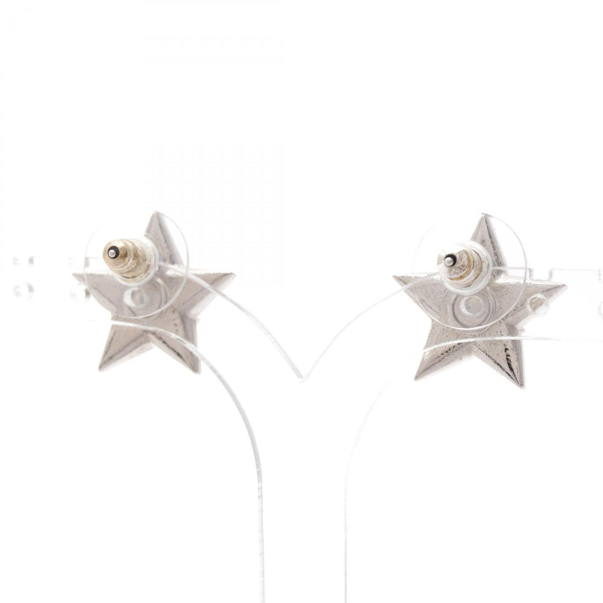 CHANEL Star Coco Mark Rhinestone Earrings