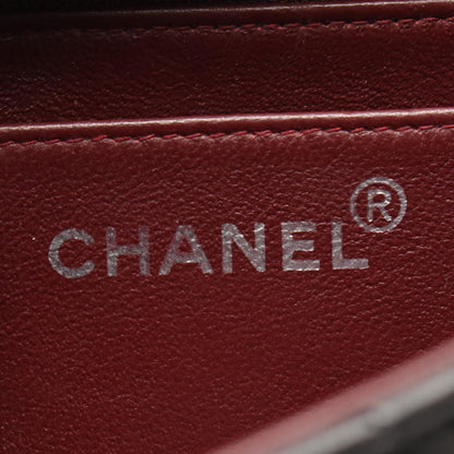 CHANEL Matelasse Lambskin Shoulder Bag Black