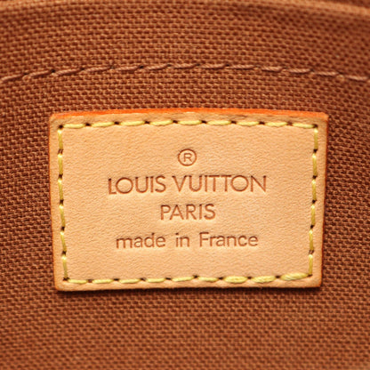 LOUIS VUITTON Monogram Pochette Bag Brown