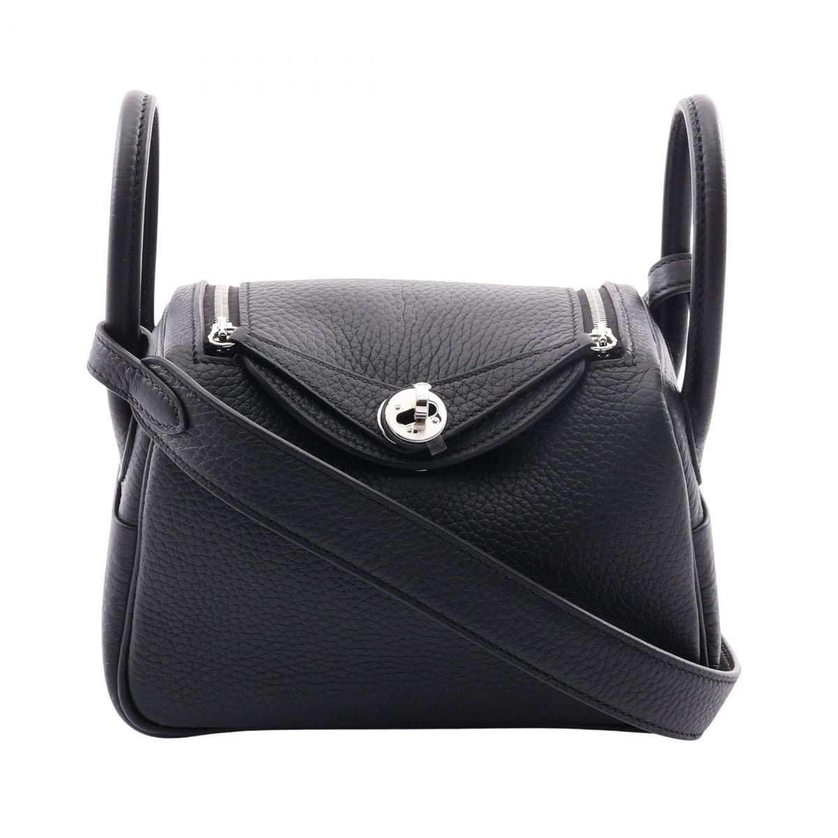 HERMES Lindy Mini Taurillon Shoulder Bag
