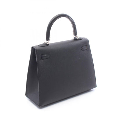 HERMES Kelly 25 Sellier Veau 2WAY Handbag