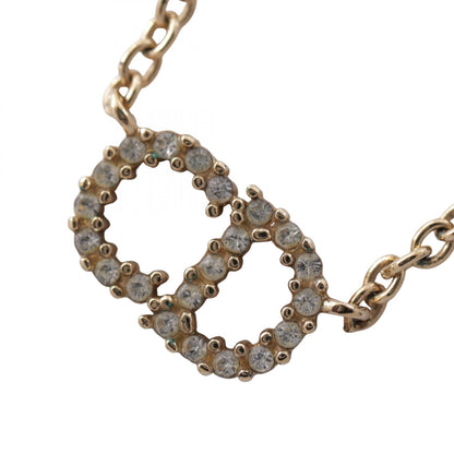 Dior Clair D Lune Gold Rhinestone Necklace