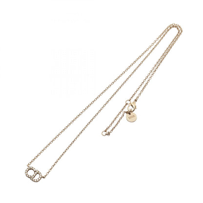 Dior Clair D Lune Gold Rhinestone Necklace