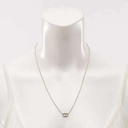 Dior Clair D Lune Gold Rhinestone Necklace