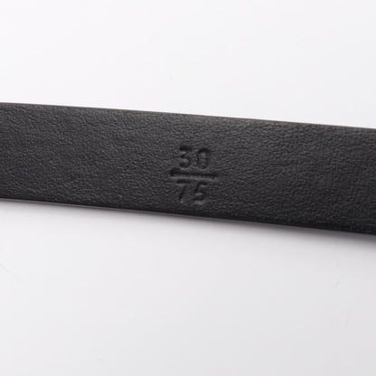 Miu Miu Logo Leather Belt Size 30/75