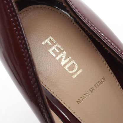 FENDI Red Patent Leather Pumps Size 36.5