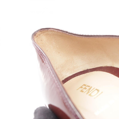 FENDI Red Patent Leather Pumps Size 36.5