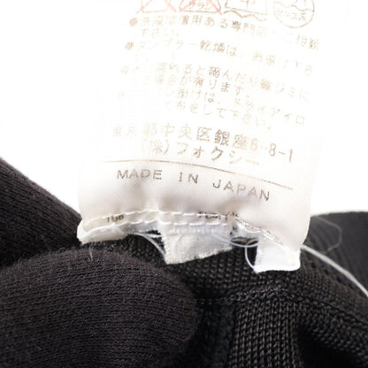 FOXEY Black Rayon Knit Sweater Size 40