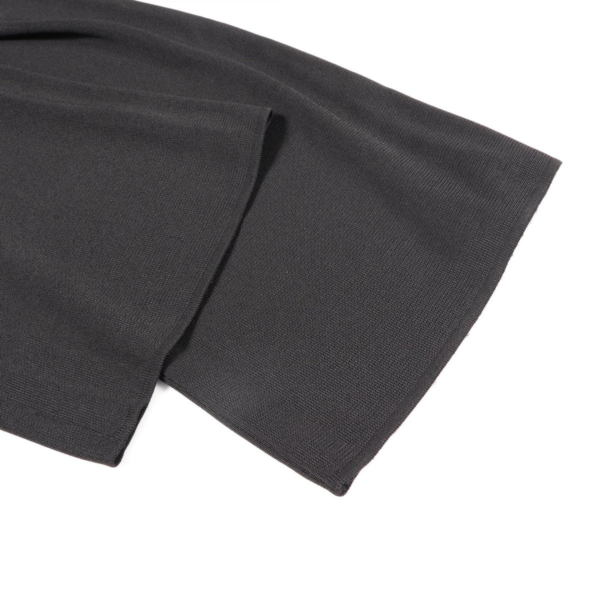 FOXEY Black Rayon Knit Sweater Size 40